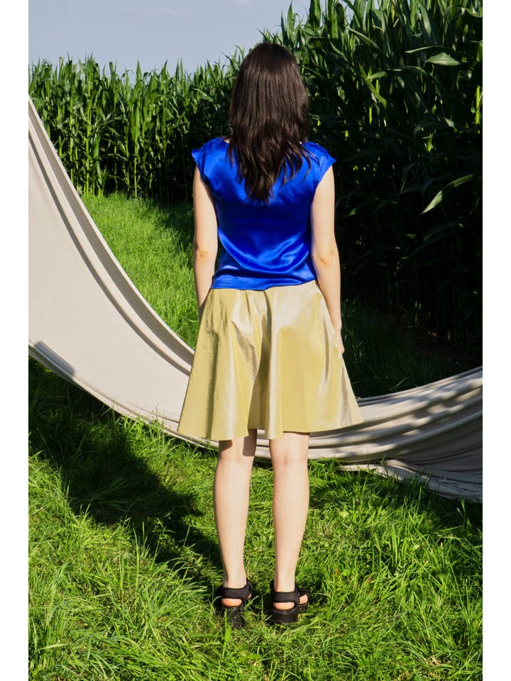Unatura - Venta al por mayor Blusa - Mujer - Top SoBlu Crepé Satén Seda Orgánica