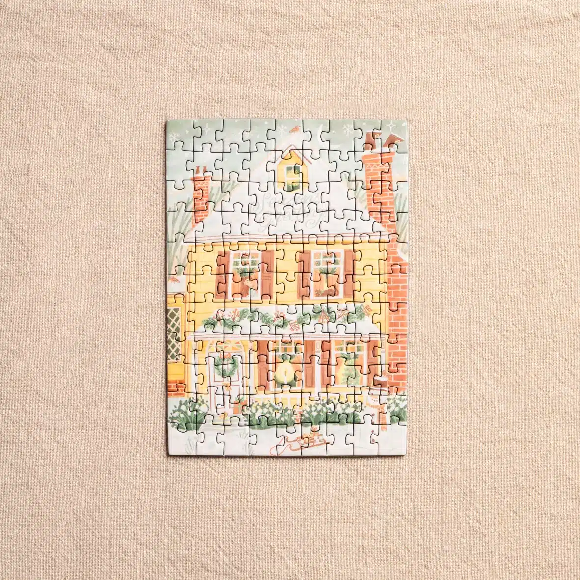 Trevell - Vendita all'ingrosso Puzzle - Adulti - Mini puzzle vintage di Natale La Pauz – 99 pezzi1