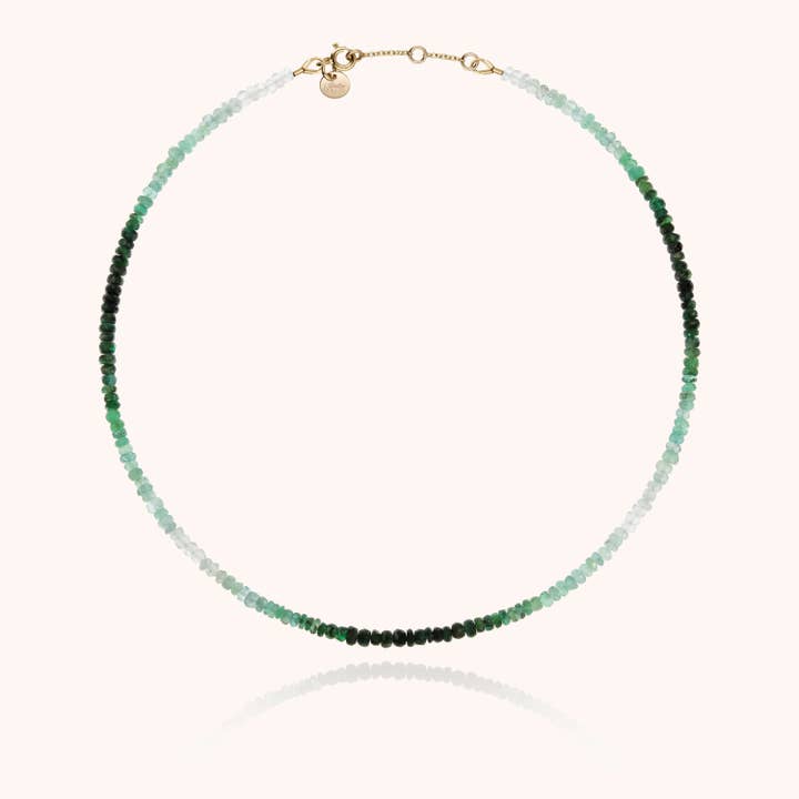 Rivière Choker Halskette - Smaragd für den Großhandel von Atelier Paulin US