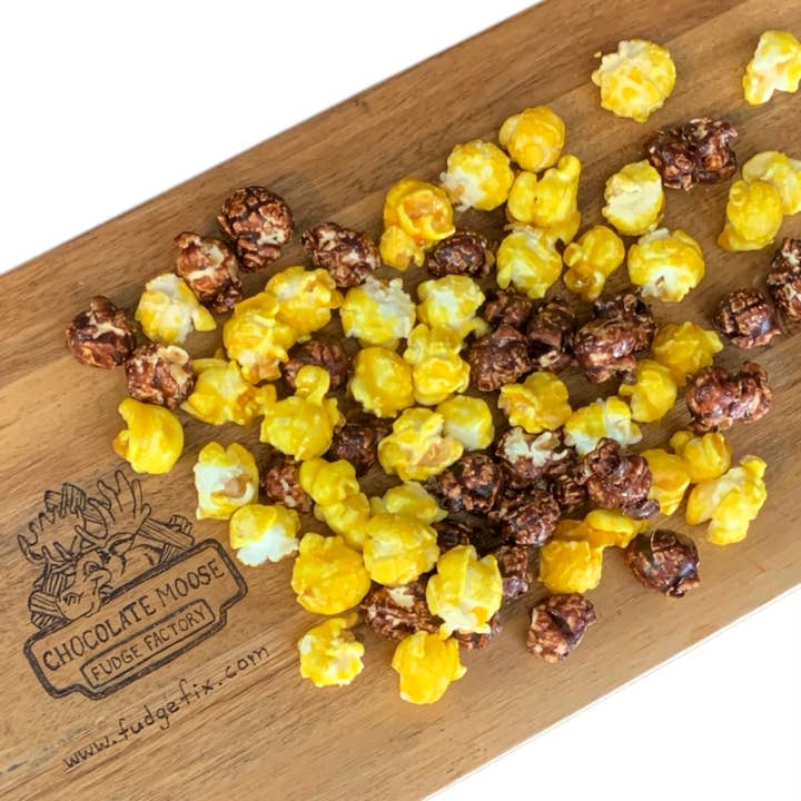 Chocolate Moose Fudge Factory - Vente Pop-corn - NOUVEAU Pop-corn sucré - EMBALLAGE MONKEY FARTS2