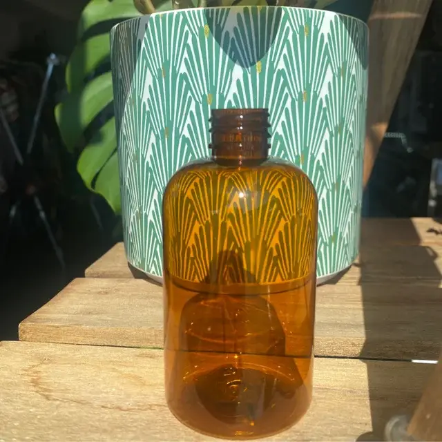 Ke•Ke Soap Co - Wholesale Spray Bottle - Amber Plastic Bottles1