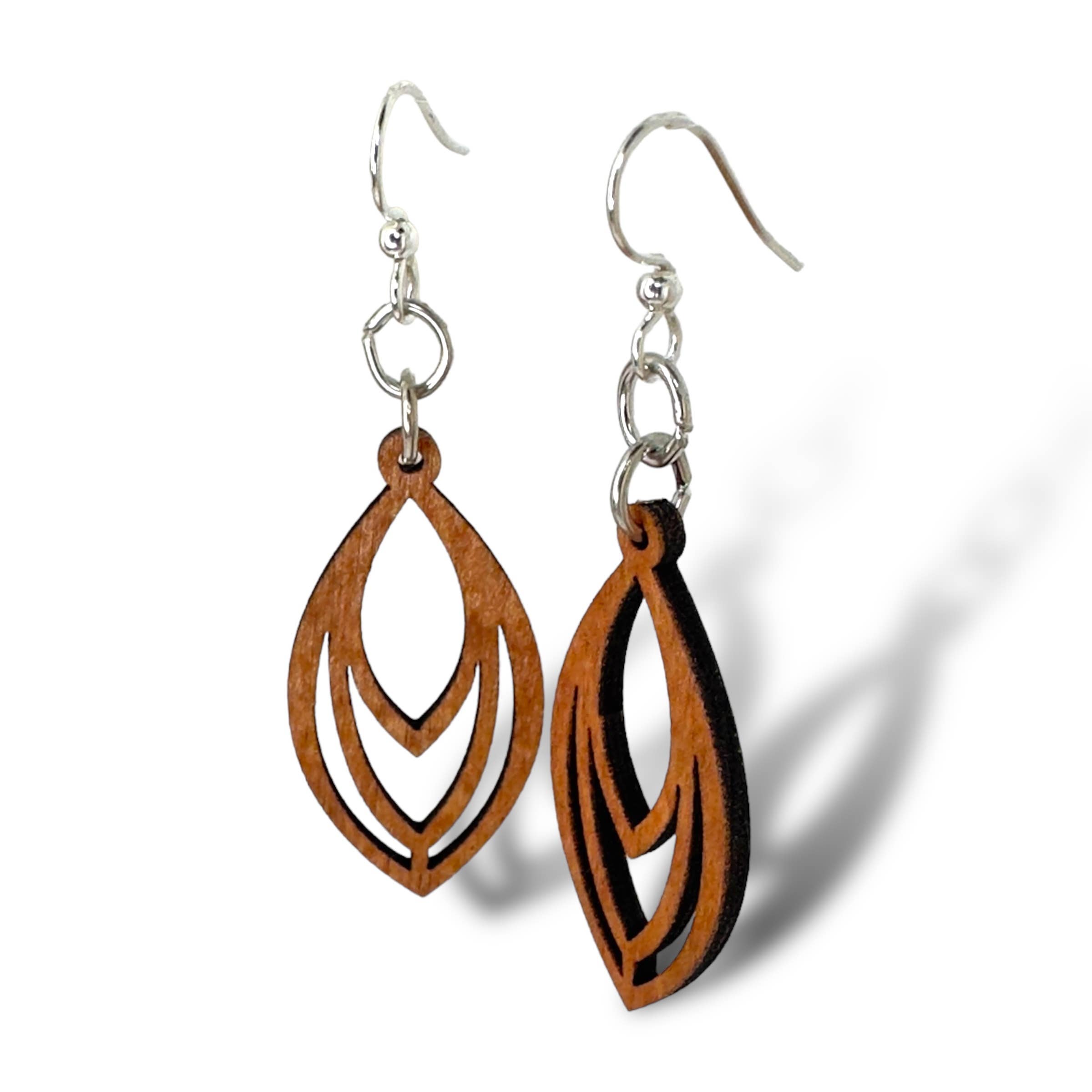 Green Tree Jewelry - Wholesale Dangle Earrings - Natures Kernel​ Blossom Earrings #2172