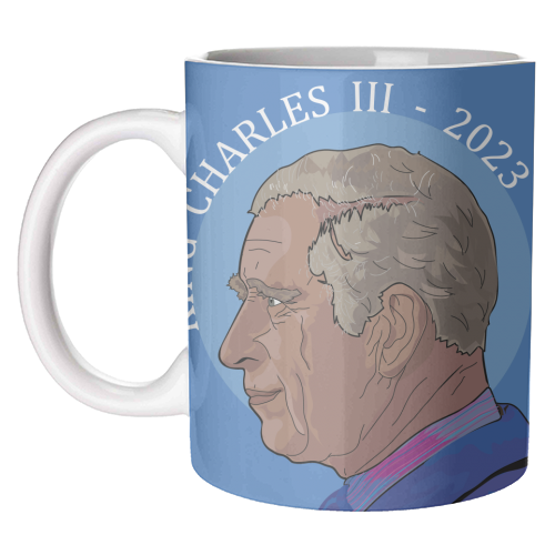 ART WOW – wholesale Kaffekoppar – Muggar 'Kung Karl III kröning 2023 C0