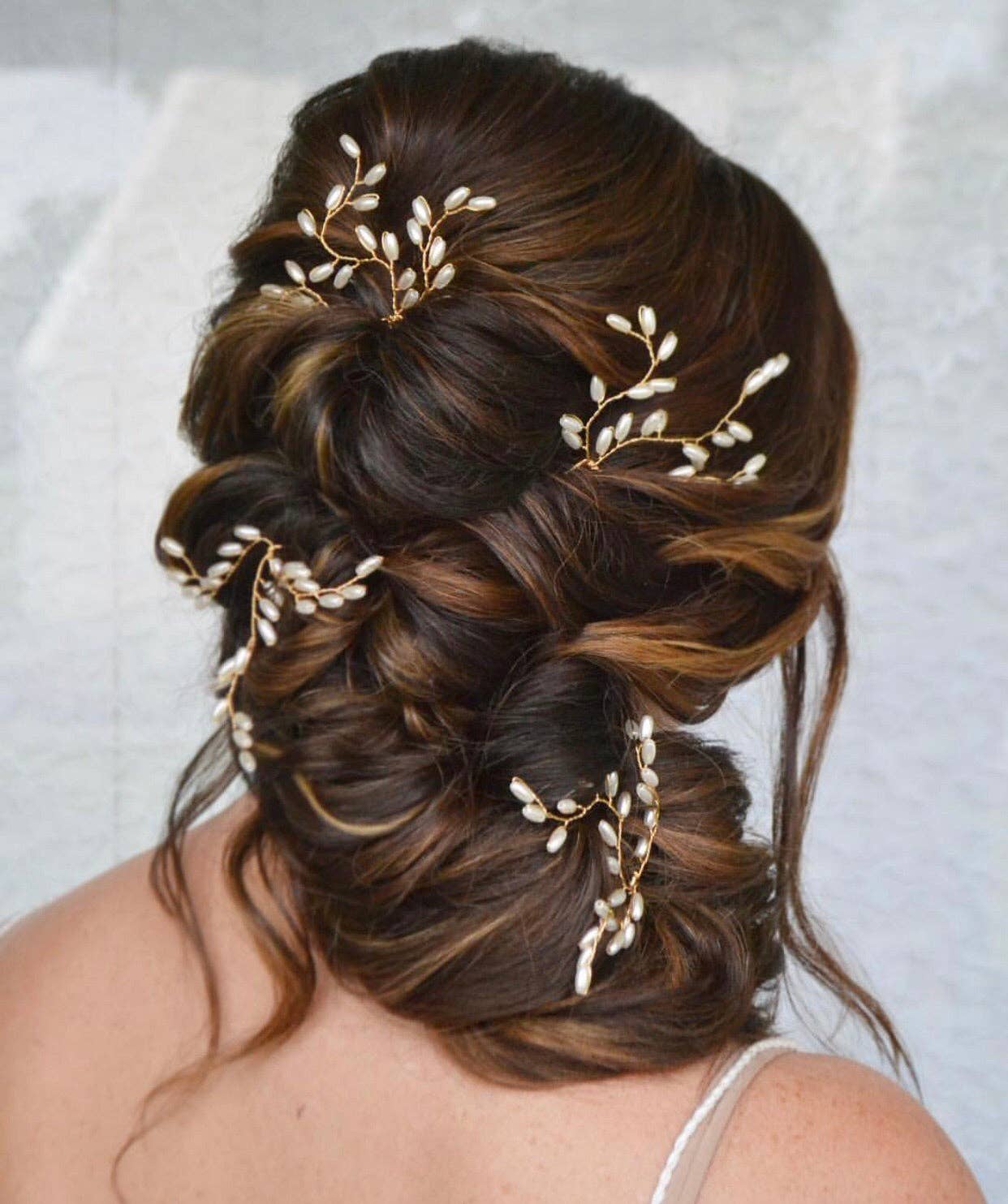 Pink Pewter - Vente Épingles à cheveux - Zara - Arbre tissé de perles (2pc)5