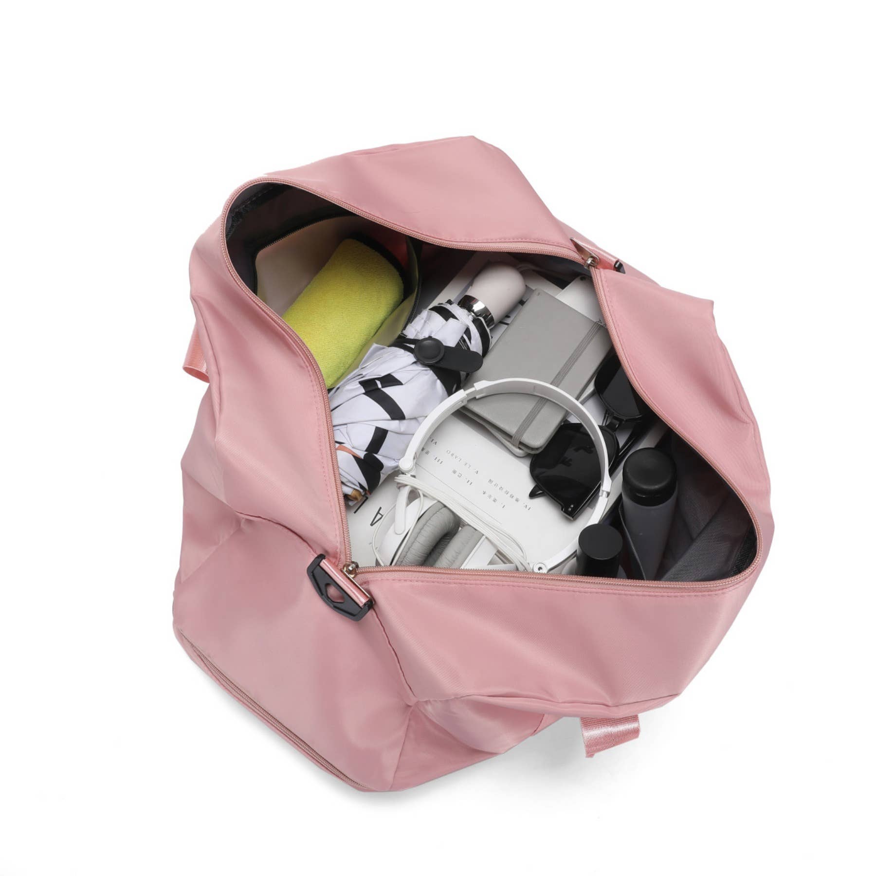 wandf – wholesale Weekender bag – women's – Travel Bag with Shoe Compartment - Waterproof Yoga Gym Bag12