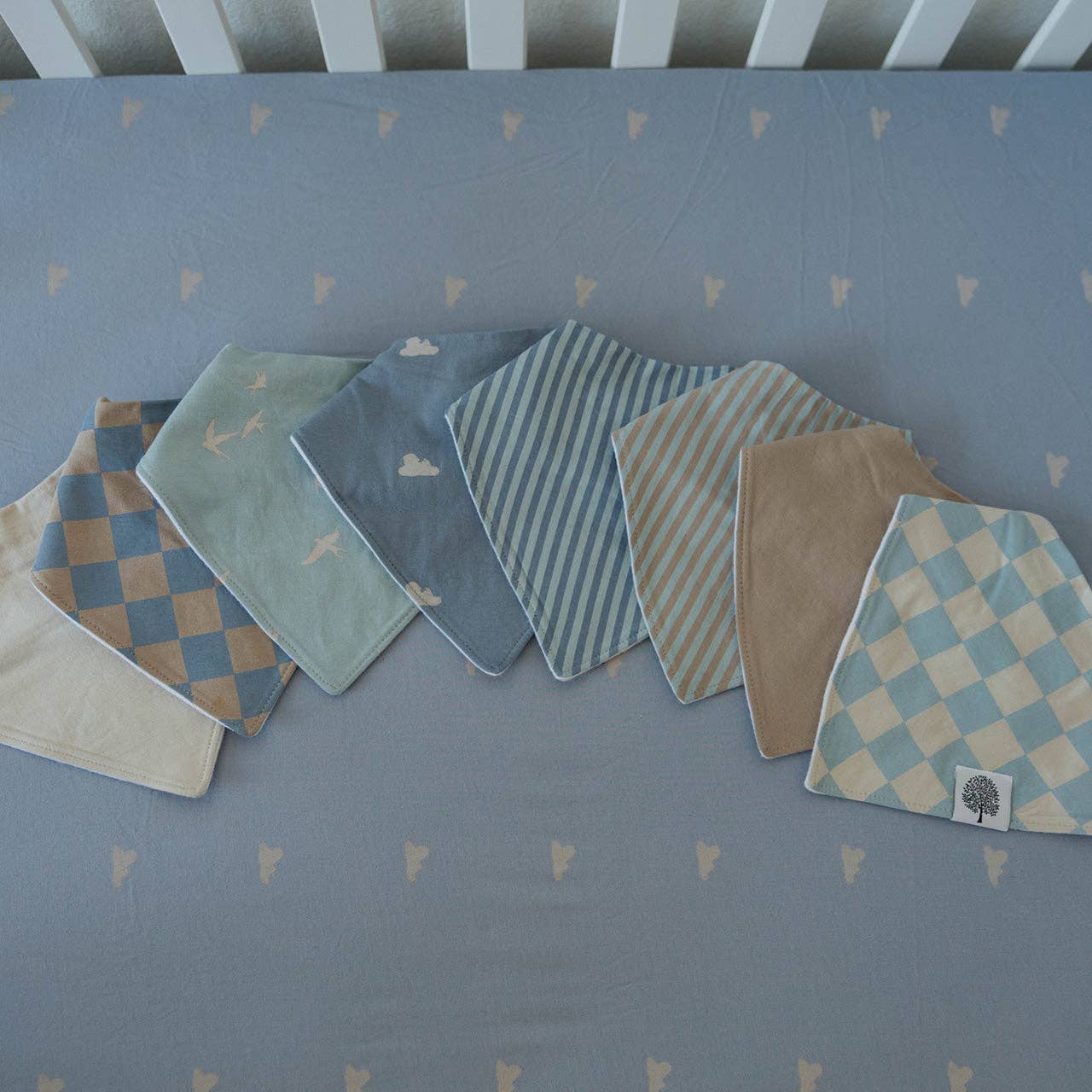 Cloud Bandana Bib Set (8 pack) for wholesale on Faire6