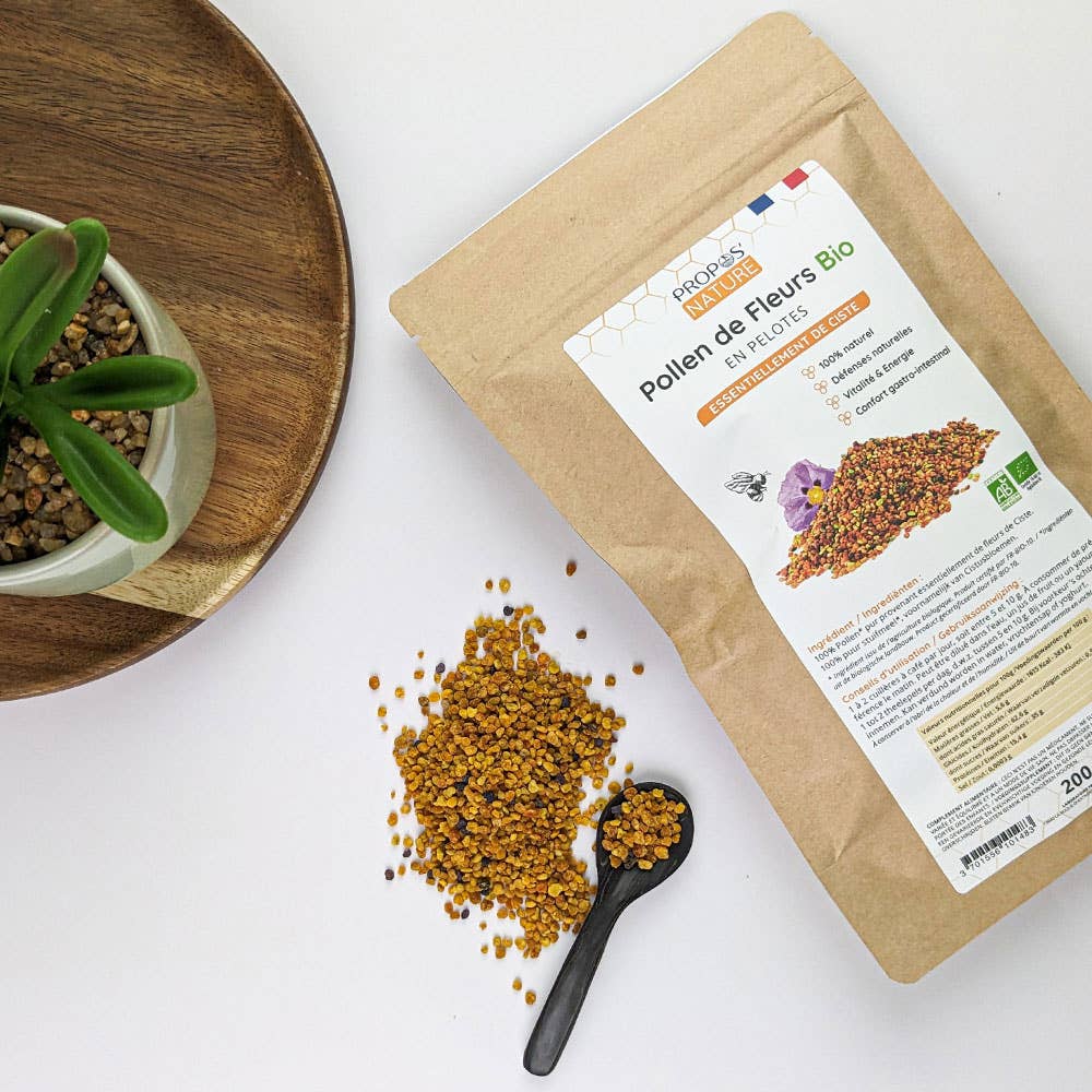 Propos'Nature - Wholesale Proteïne/superfoodpoeder - Cistus Pollen Bio - In Korrels - 100% Natuurlijk - 200g1