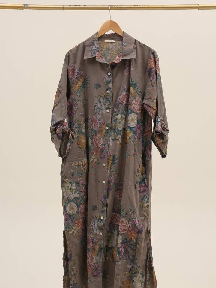 la maison des fibres naturelles - Wholesale Button Down Shirt - Women's - shirt 2753 50% linen 50% cotton14