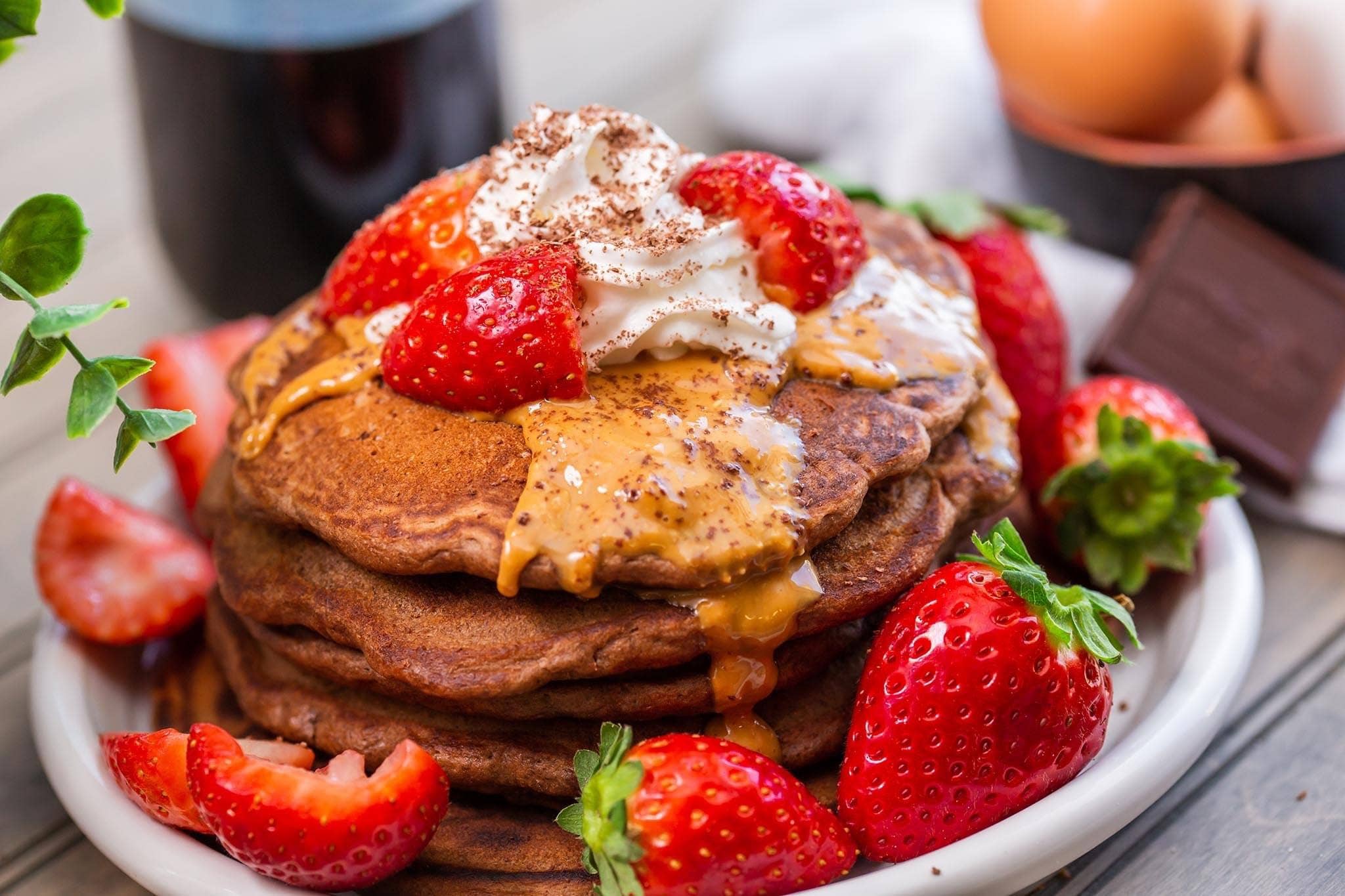 Cassie's Country Cupboard - Vente Préparation pour pancakes - Mélange à crêpes au chocolat1