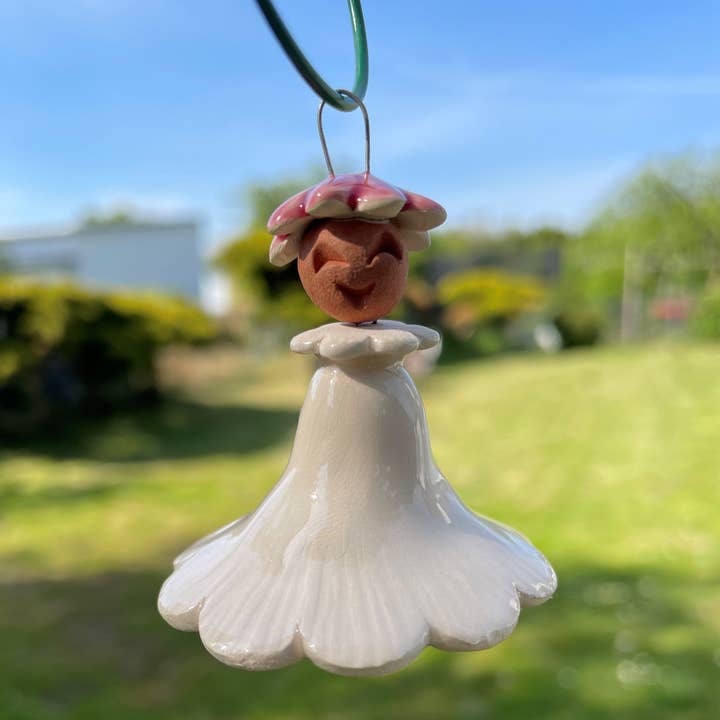 Pannonhem AB. - Vendita all'ingrosso Ornamenti/decorazioni per esterni - Fata colorata da appendere, figure in ceramica6