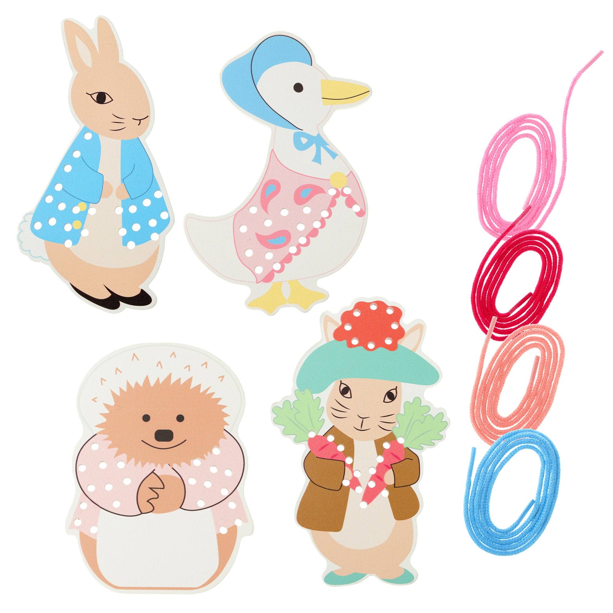 Orange Tree Toys – wholesale Material för broderi/korsstygn – Nytt Peter Rabbit™ broderiset (4-pack)1