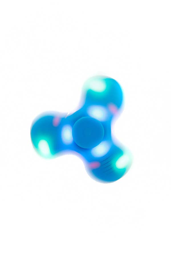 Cap Zone - Wholesale Fidget Toy - Kids - LED Lit Built-In Bluetooth Speaker Spinner Toy1