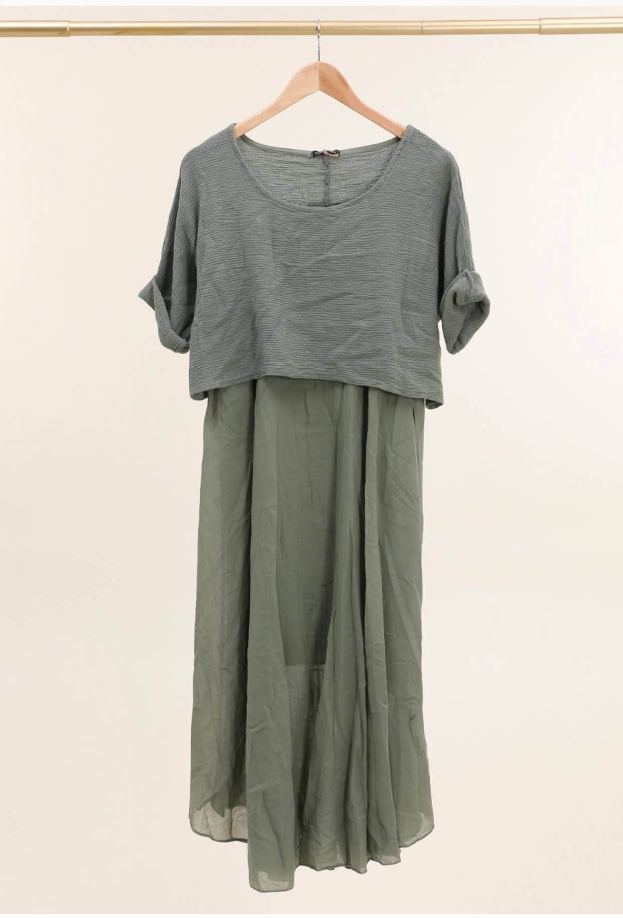 LÉA & LUC – wholesale Dress – Women's – 100% cotton 2-piece dress REF. 8285T9