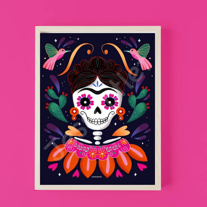 La Catrina for wholesale by Jessartlet Illustrations