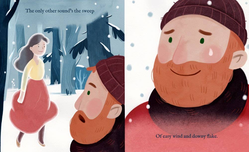 Familius, LLC - Wholesale Preschool Book (3-5) - Stopping By Woods on a Snowy Evening11