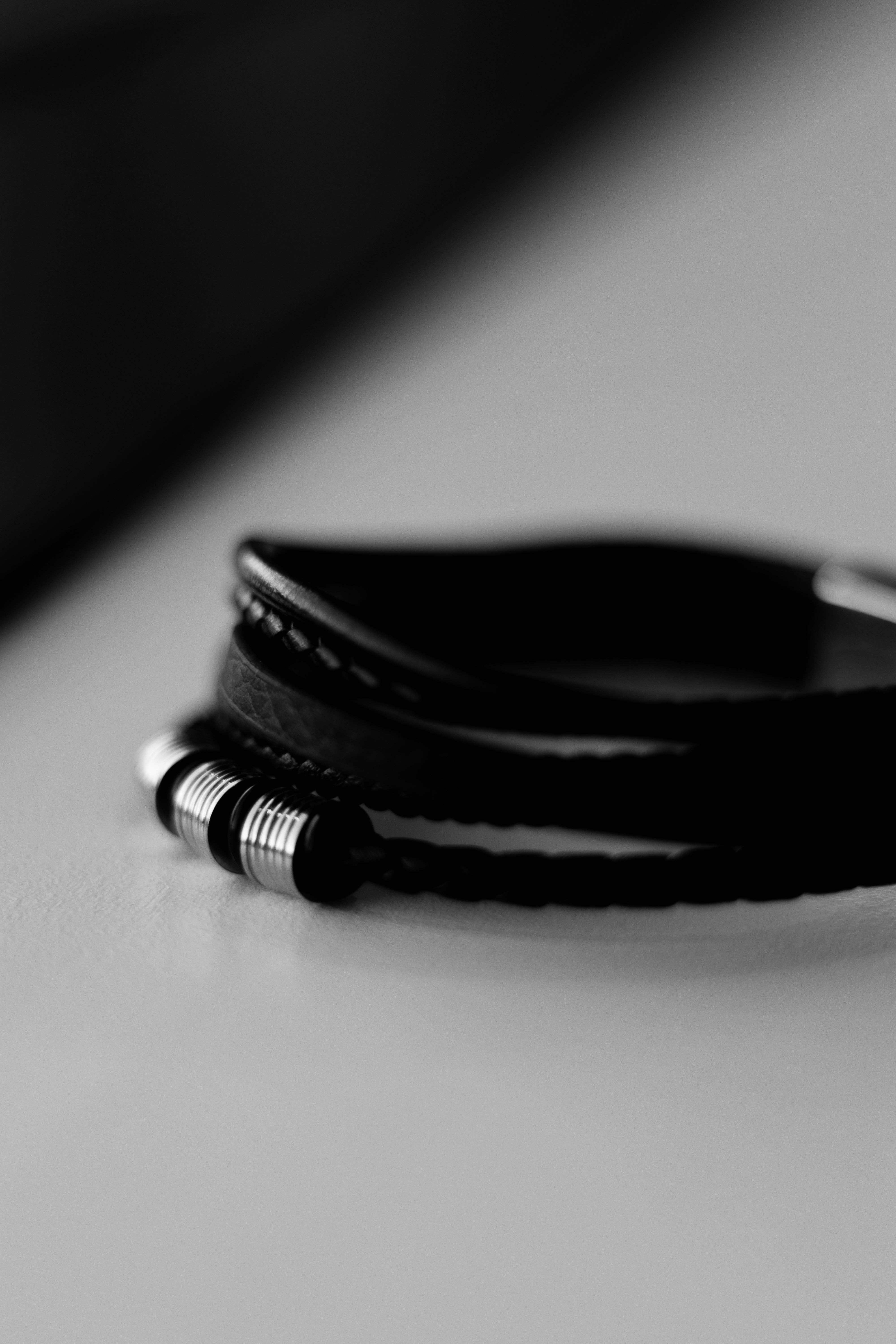 Sedy Jewelry - Wholesale Jewelry - Men's - Men’s Leather Bracelet with Gold or Silver Stainless Steel5