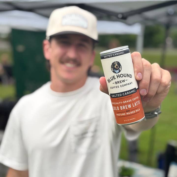 Blue Hound Brew - Wholesale Iced Coffee/Cold Brew - Salted Caramel Cold Brew Latte4