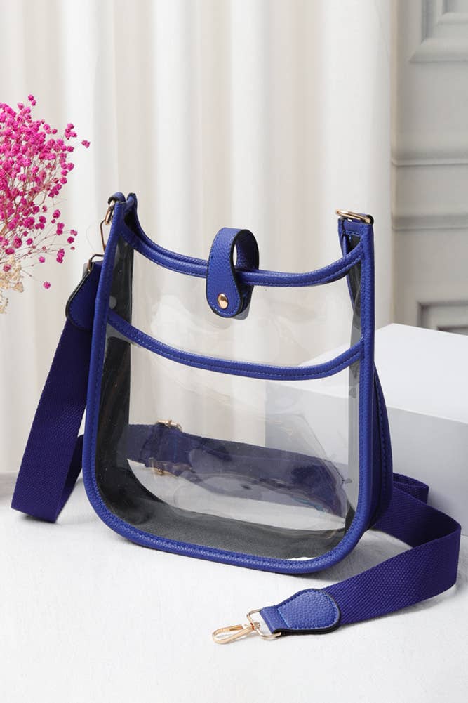 Hana – wholesale Crossbody bag – Women's – Clear Stadium Crossbody Bag10