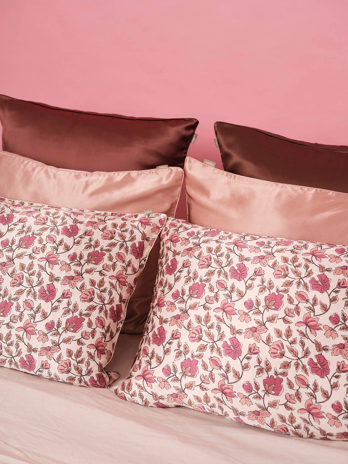 Emily's Pillow - Vendita all'ingrosso Federe/copricuscino - Fodera per Cuscino in Pura Seta - Collezione Dear September7