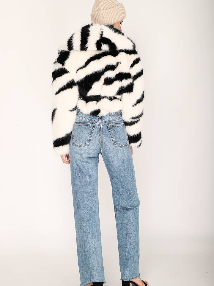 JAMILLA - Wholesale Fur/Faux Fur Coat - Women's - GIACCA ECOPELLICCA YV04423