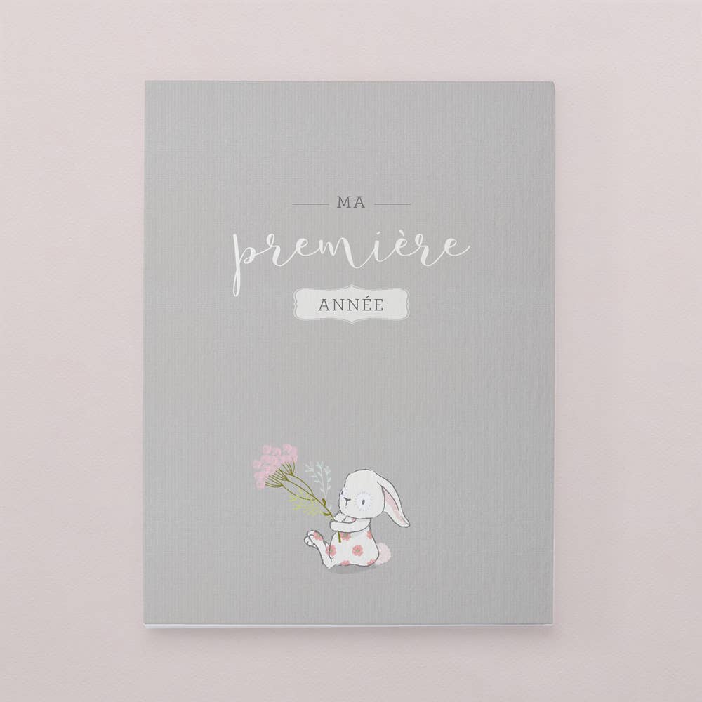 Cotton Bird – wholesale Milestone art/keepsake – Child & baby – First year stage cards - Little Bunny2