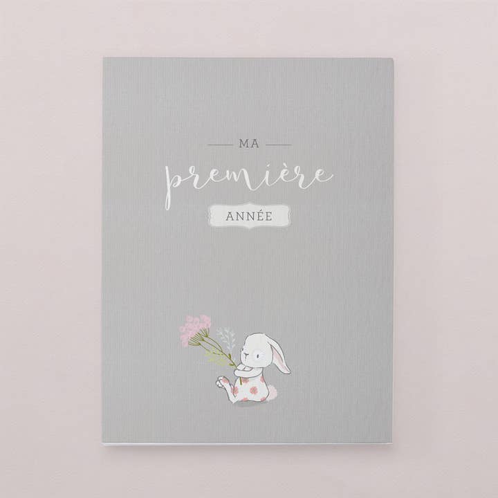 Cotton Bird – wholesale Milestone art/keepsake – Child & baby – First year stage cards - Little Bunny2