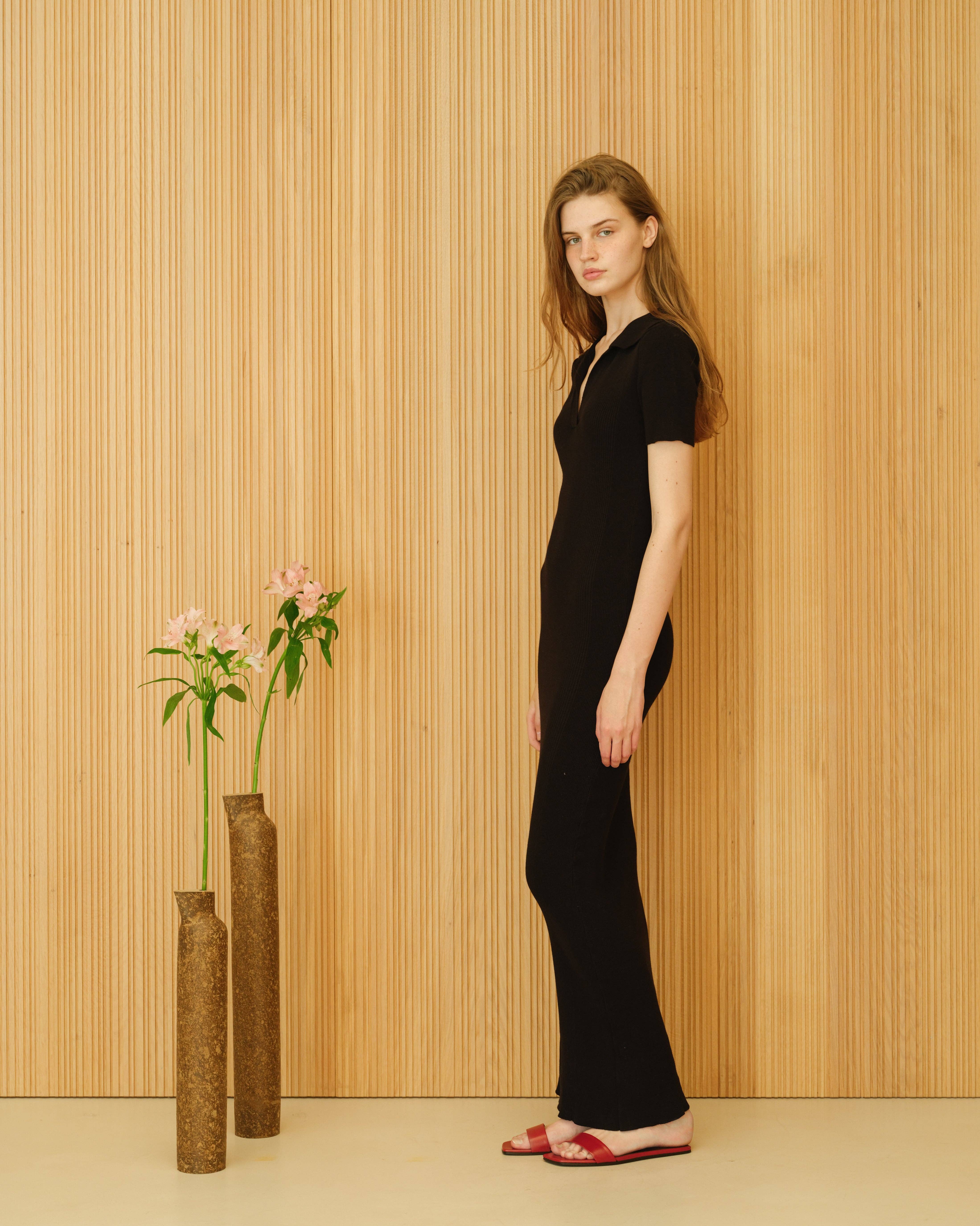 Lèmme - Wholesale Jurk - Dames - Fijne Katoenen Jurk met Open Rug2