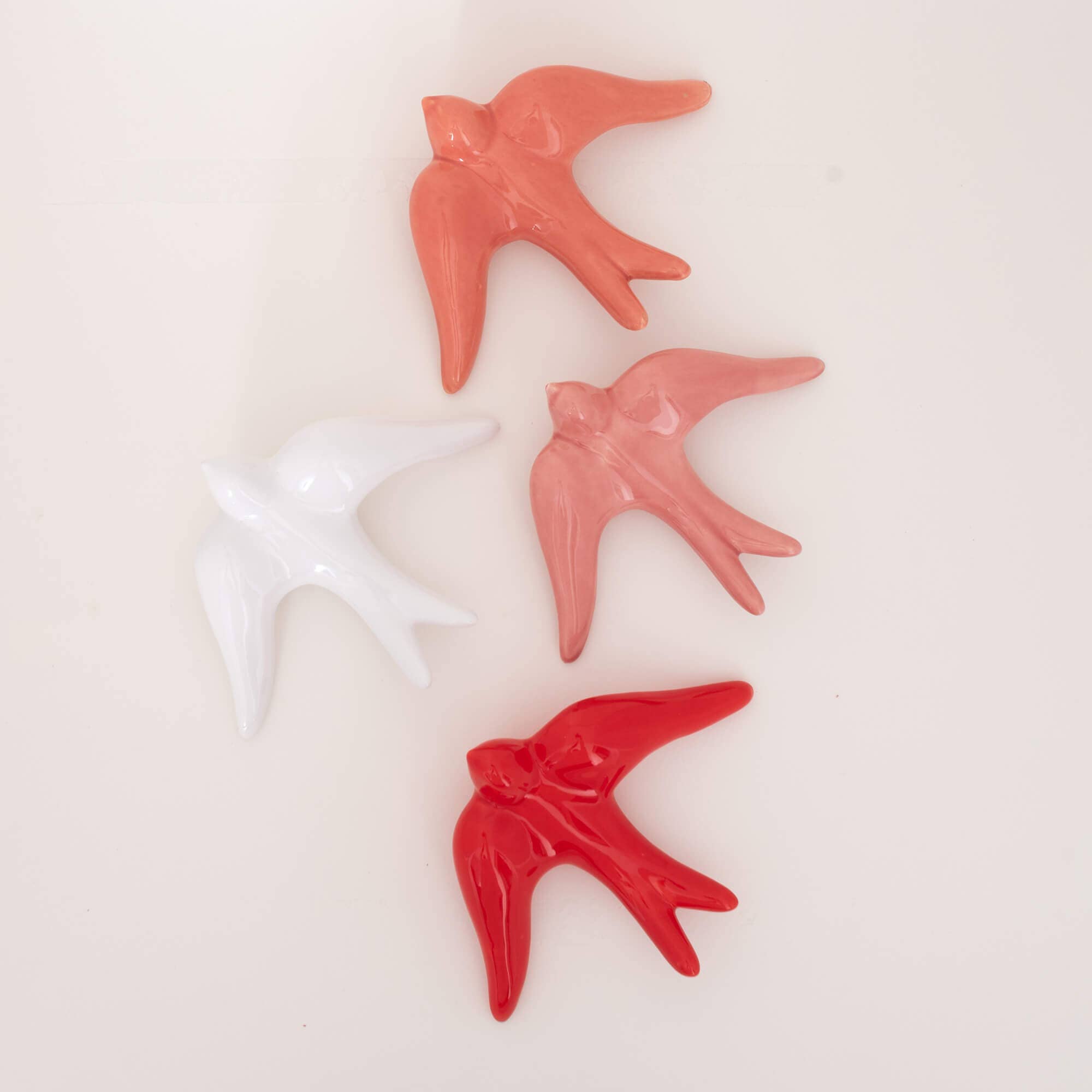 Vasos Quadrados by EM - Wholesale Wall Accent - CERAMIC SWALLOW15