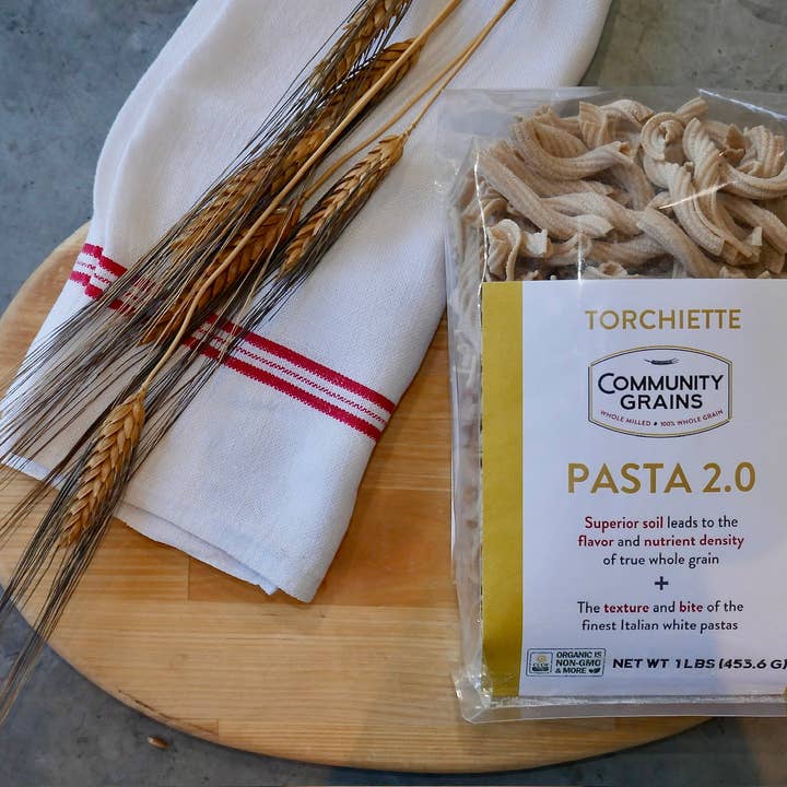 Community Grains - Wholesale Pasta - Organic Torchiette Pasta 2.03