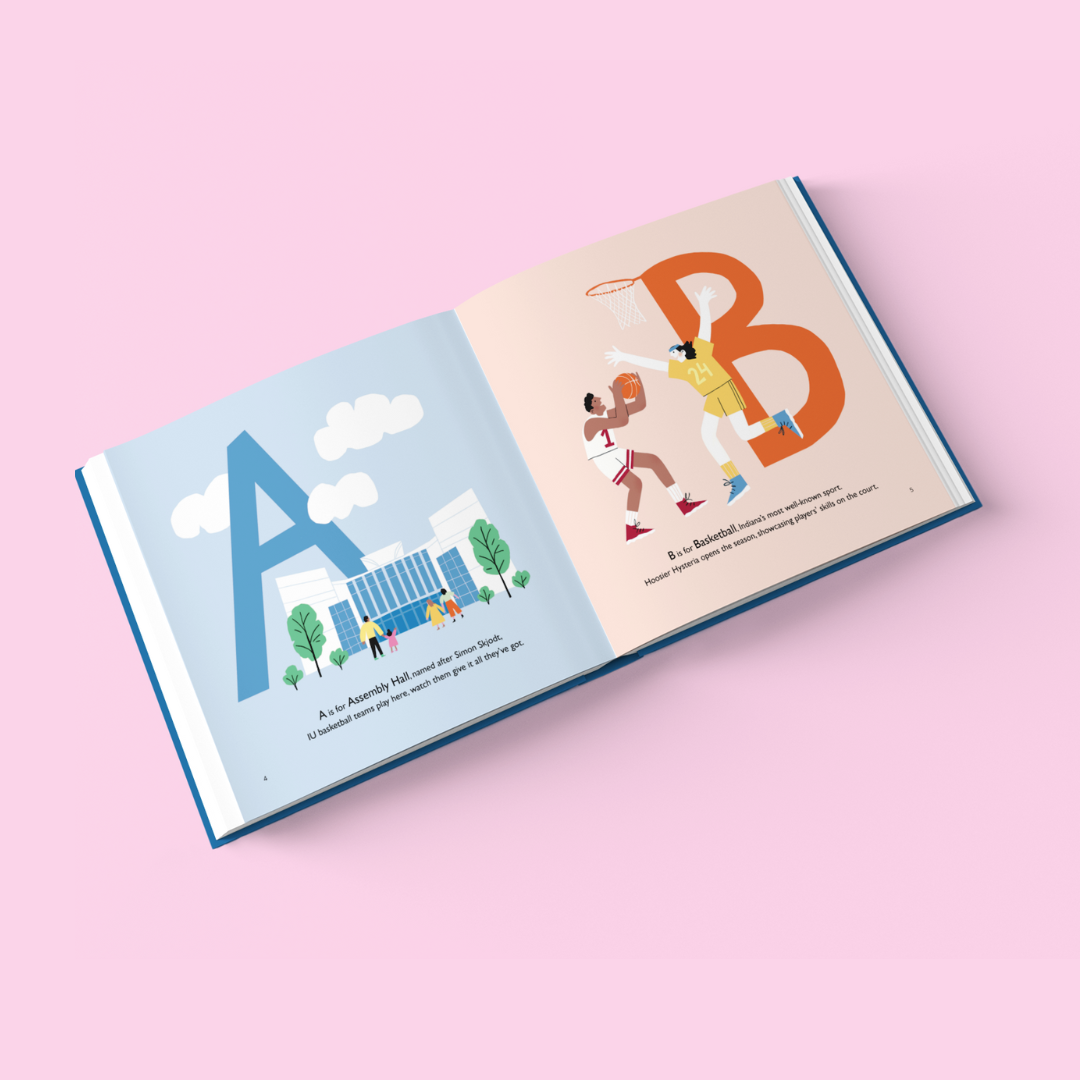 Collegiate ABCs - Wholesale Book - Kids - Indiana University A to Z Children’s Book | Indiana Hoosiers1