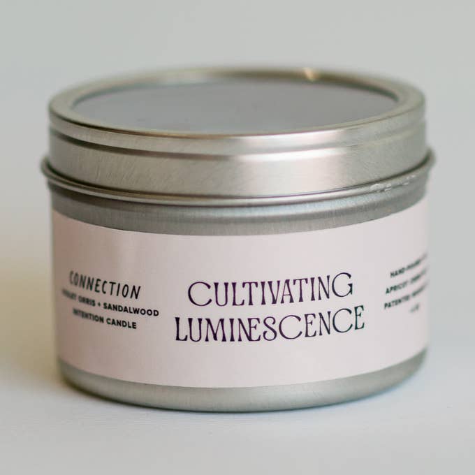 2 oz/ Connection Travel Candle for wholesale by Cultivating Luminescence