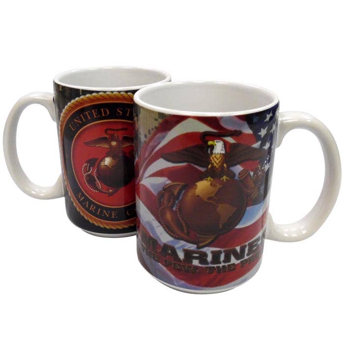Jenkins Enterprises - Wholesale Coffee Mug - Usmc Mug Grande