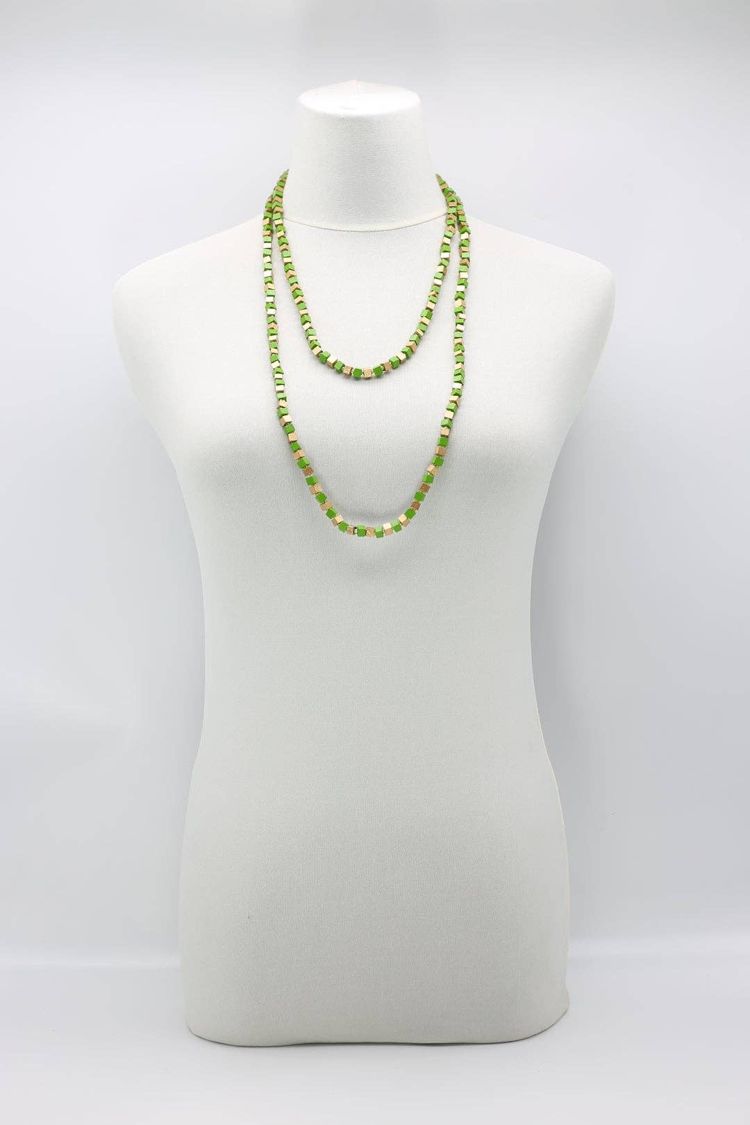 Jianhui London – Engroshandel Perlehalskæde – Den næste Pashmina halskæde Træperler - Mosaic Art65