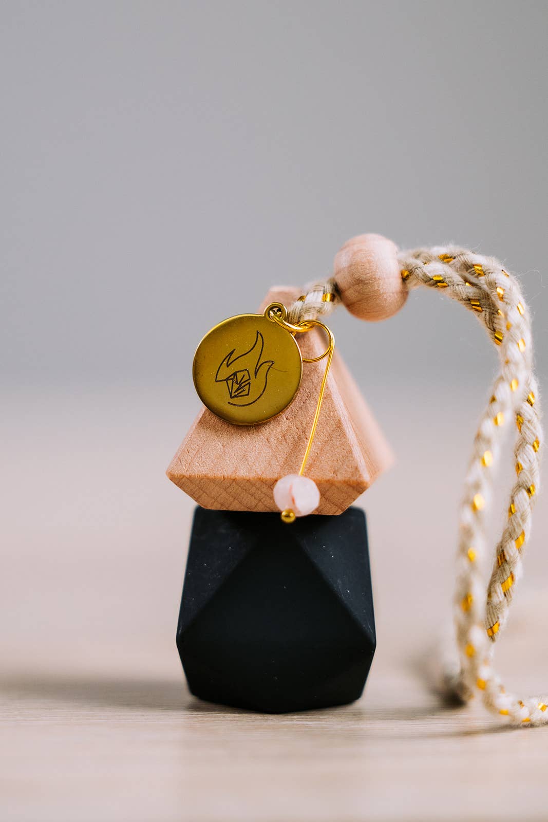 Spark & Stone Co - Wholesale Reed Diffuser - Love + Rose Quartz Car Diffuser1