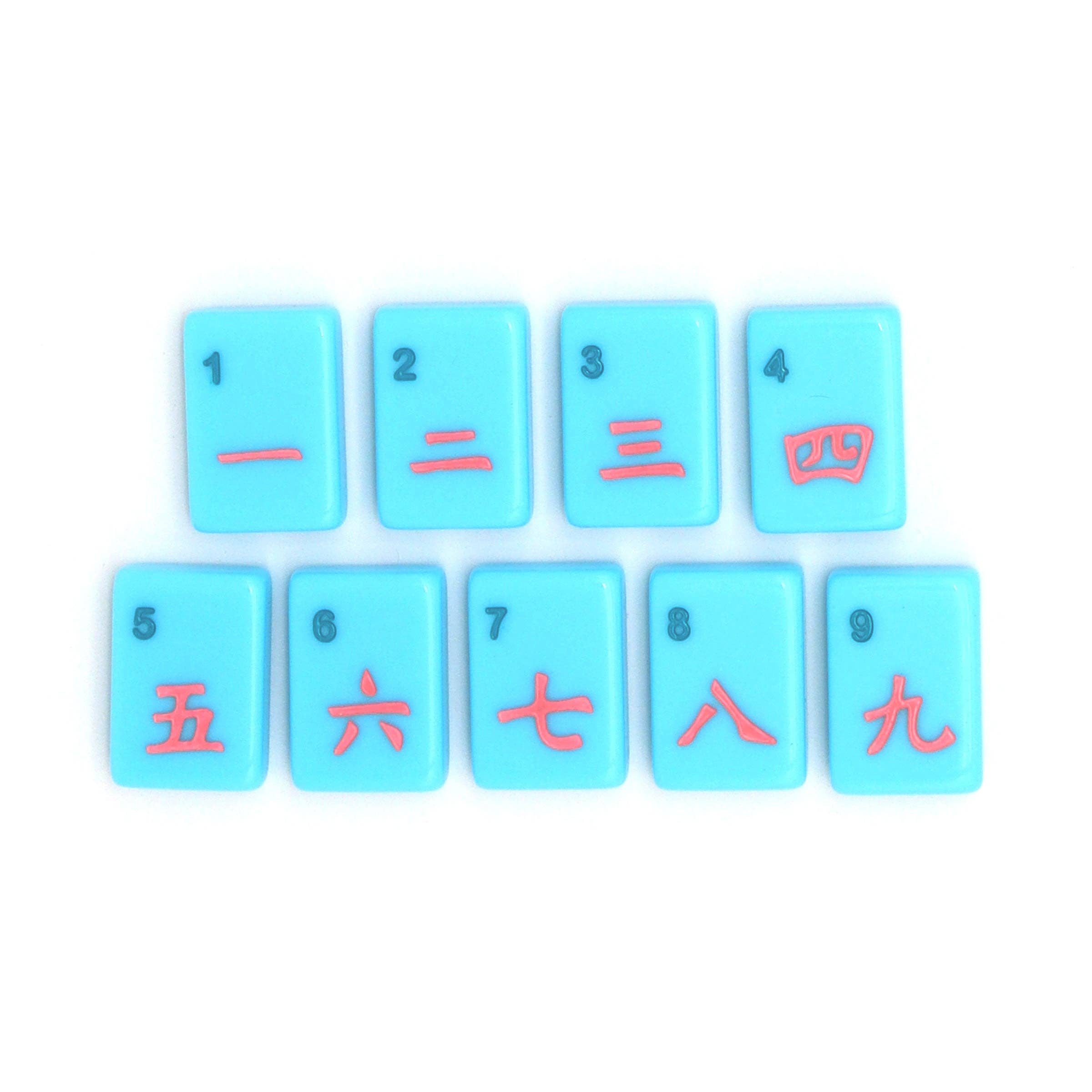 The Mahjong House – Engroshandel Brætspil – Blue Island Mahjong fliser4