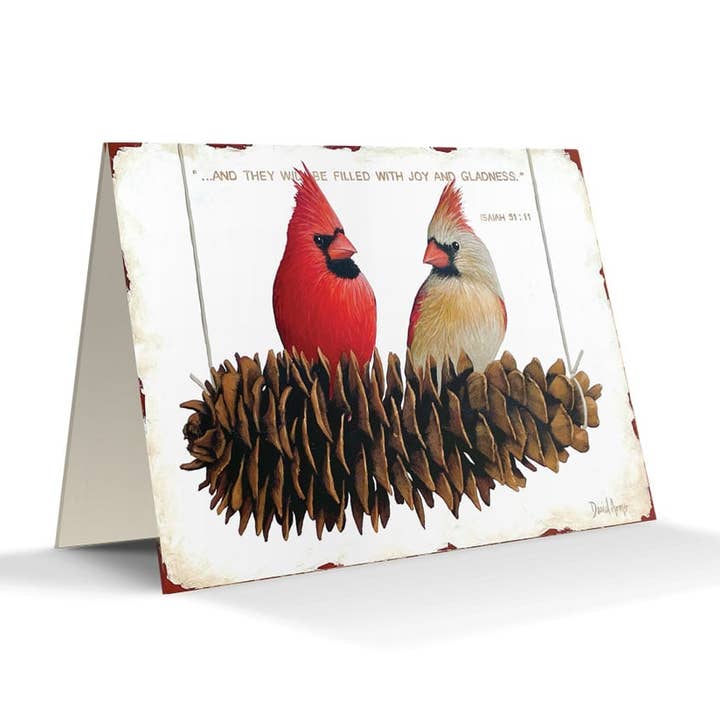 “Joy And Gladness” Notecards for wholesale by David Arms