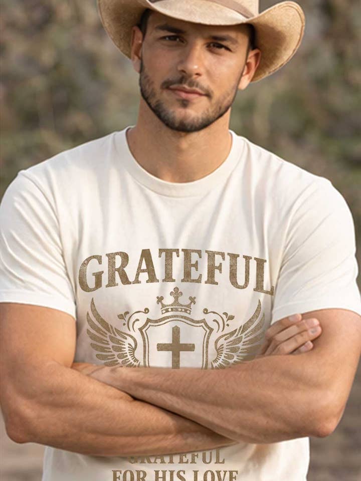 T-shirt graphique Héritage de Son Amour reconnaissant pour la vente par Art by Forgrand