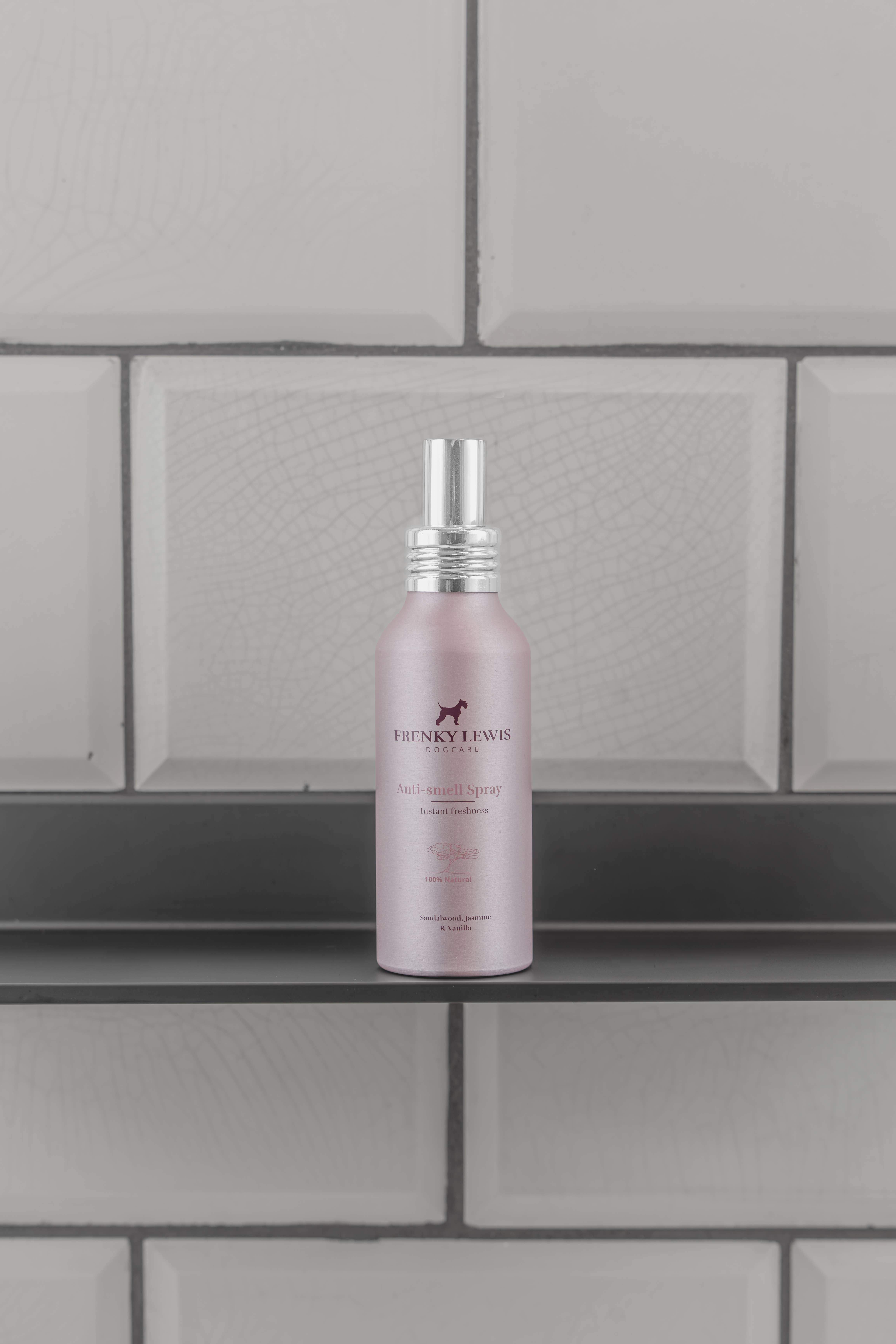 Frenky Lewis B.V. - Wholesale Pet Spray - Dog - Anti Smell Spray - Sandalwood, Jasmine, Vanilla - 100ML3