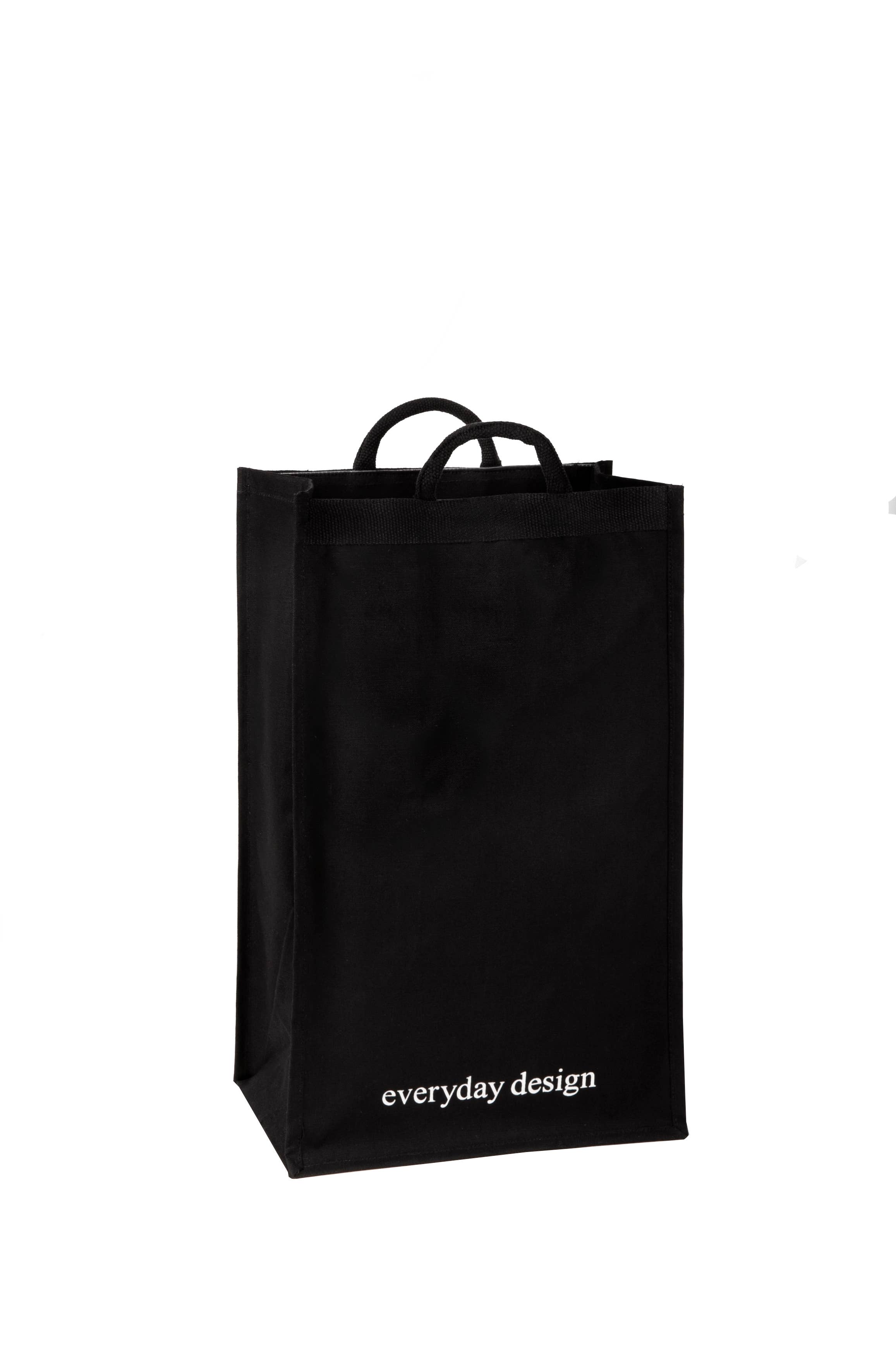 Everyday Design - Wholesale Grocery/Shopping Bag - TURKU XL cotton canvas bag (black or white)0