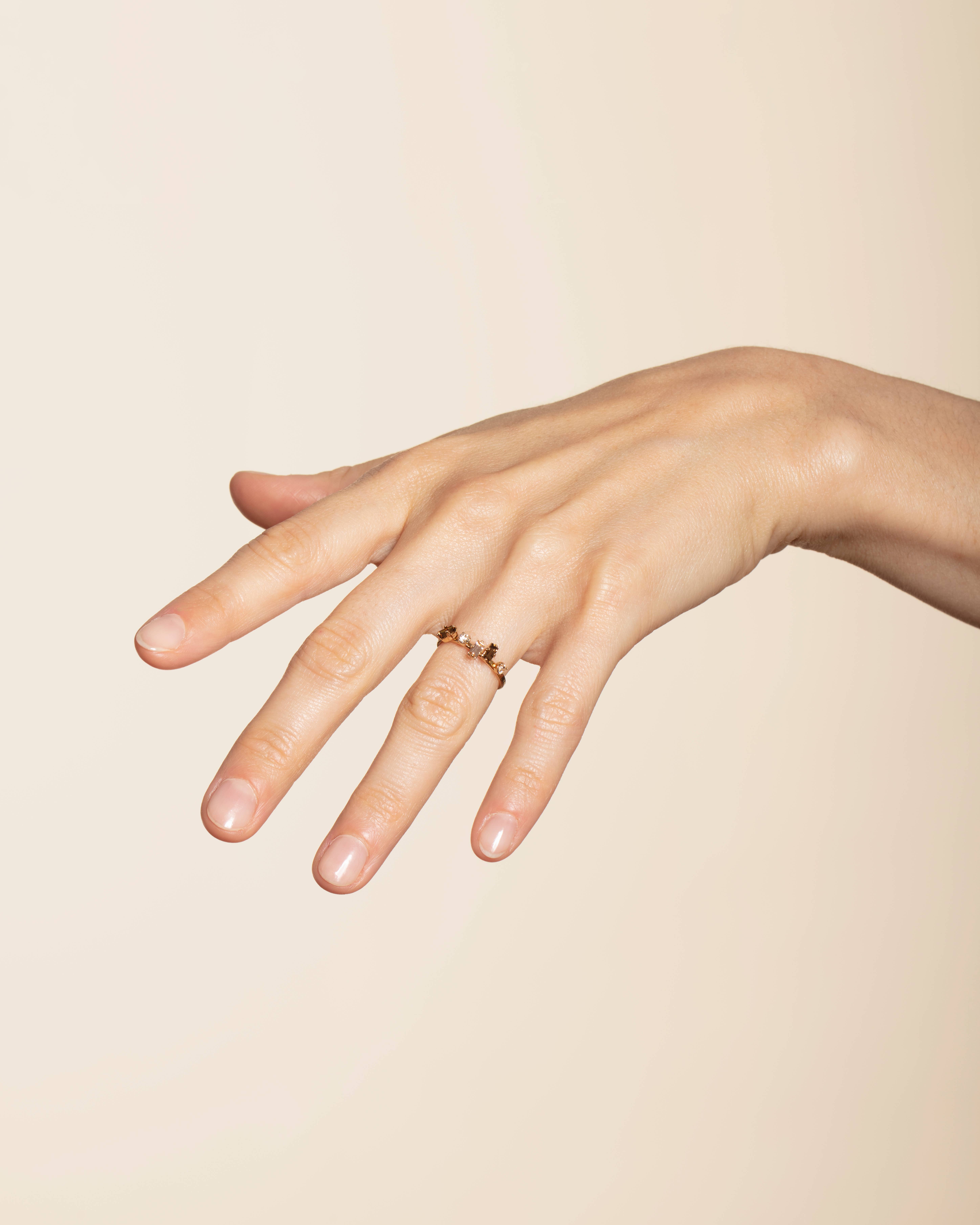 April Please - Wholesale Multi-Stone Ring - CONSTANT stone ring 1