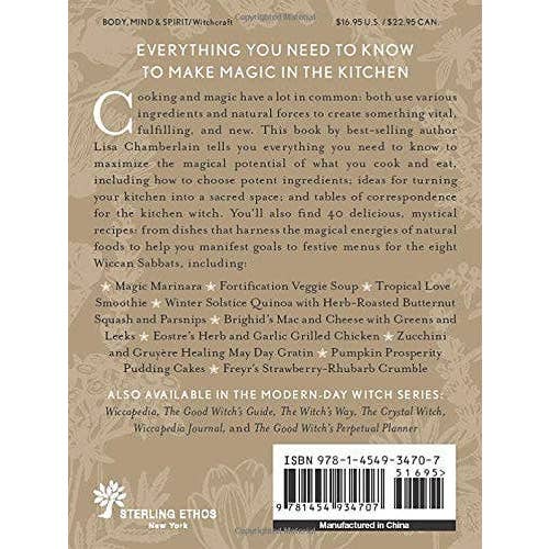 Hachette Book Group - Wholesale Cookbooks & Food - Wiccan Kitchen: A Guide to Magical Cooking & Recipes5