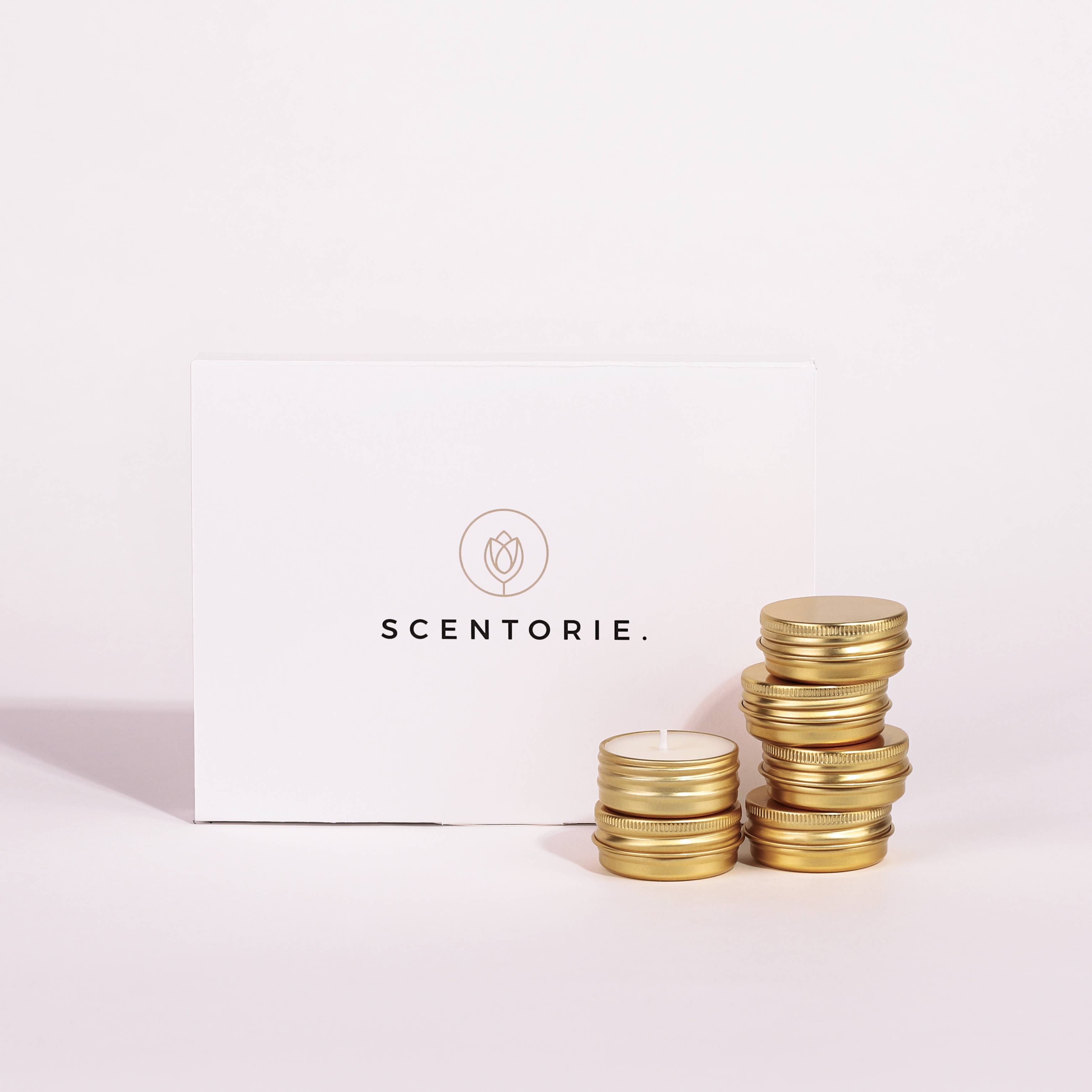 SCENTORIE. - Wholesale Travel Candles - Spring/summer test set rapeseed wax scented candles (6x15g)2