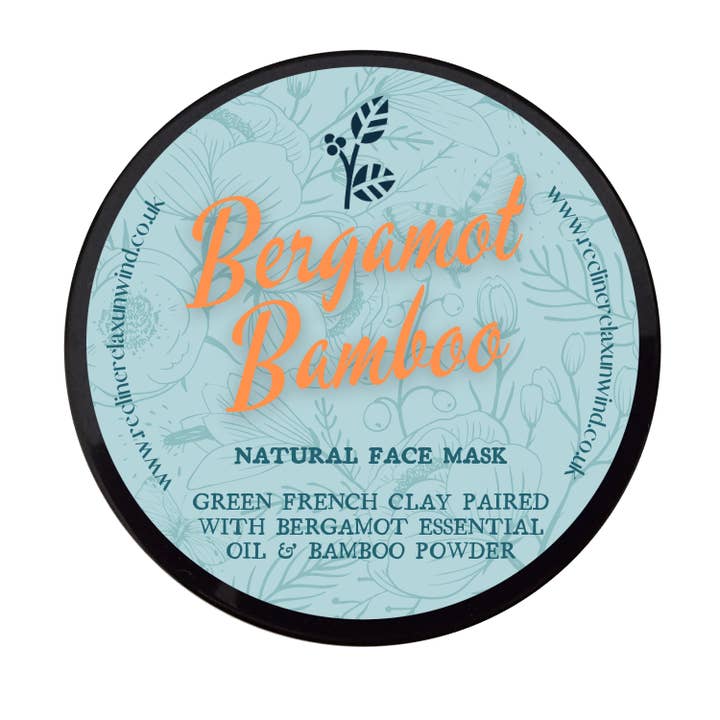 Bergamot Bamboo - Natural Face Mask for wholesale by Recline Relax & Unwind