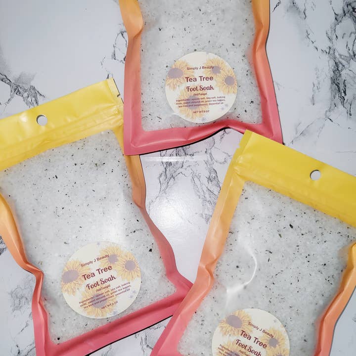 Simply J Beauty INC. – wholesale Hand/foot soak – Tea Tree Foot Soak (Anti Fungal)