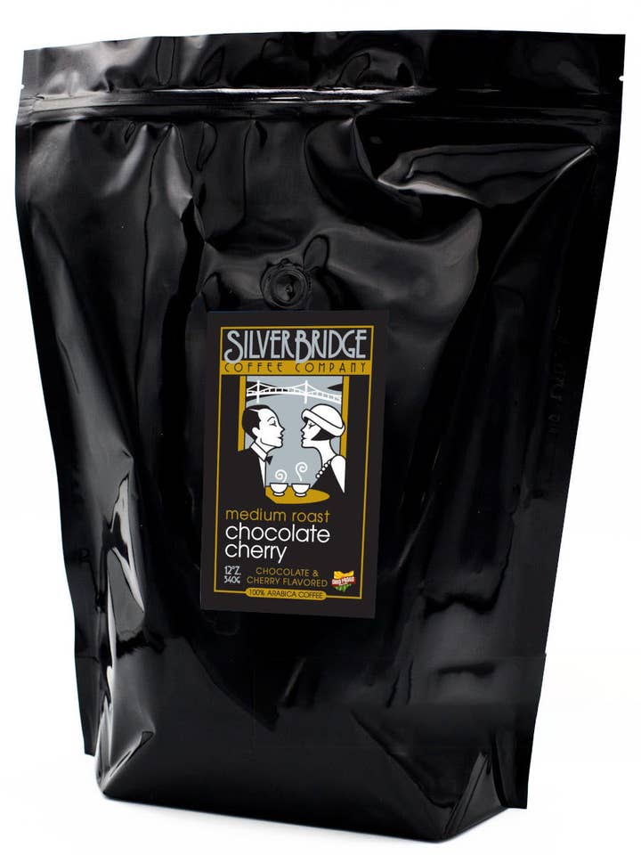 Chocolate Cherry for wholesale by Silver Bridge Coffee Company
