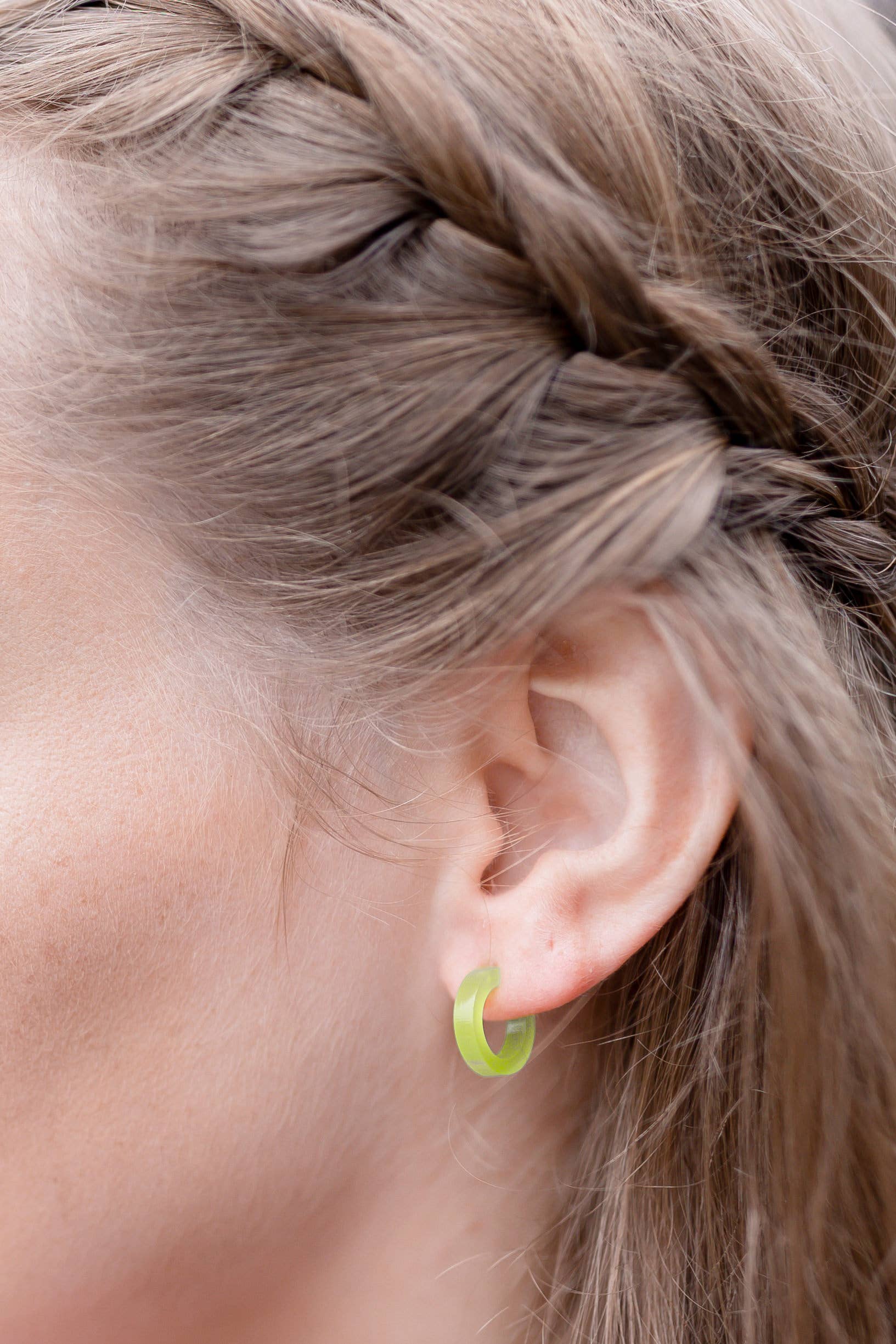 The Paper Dress – wholesale Hoop earrings – Colorful Lightweight Acrylic Hoop Earrings64