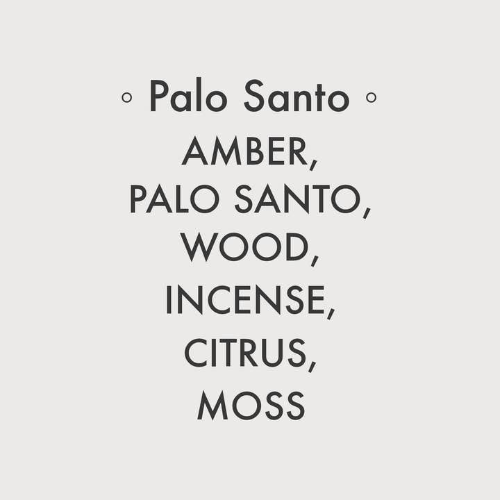 Palo Santo - 8 oz Soy Candle for wholesale by Splash N Go Farm