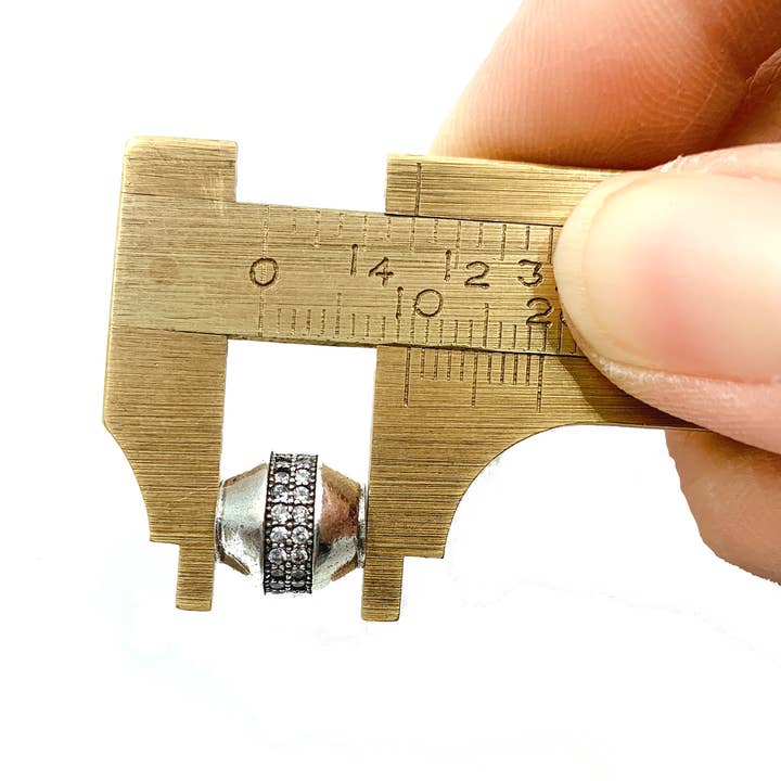 findings4uGem – wholesale Individual charm/pendant – Antique Silver Large Hole Beads for DIY Jewelry, BD0302