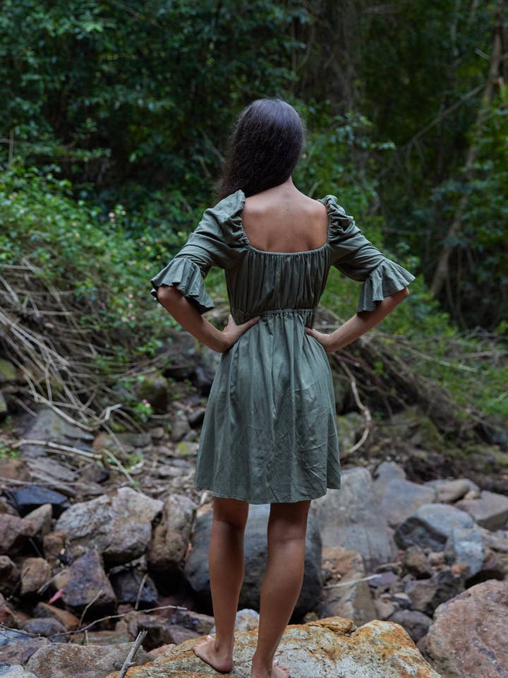 Stevie Aura - Wholesale Dress – Women's - Jade Mini Dress3