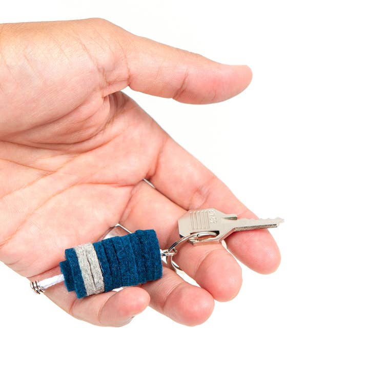 Studio 82° - Wholesale Keychain – Unisex - Layered Key Chain - Merino Wool Felt9